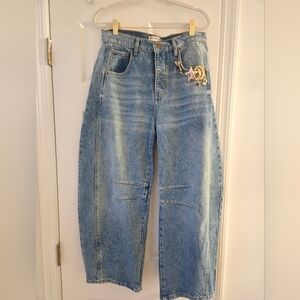 Free People Light Blue Boyfriend Jeans